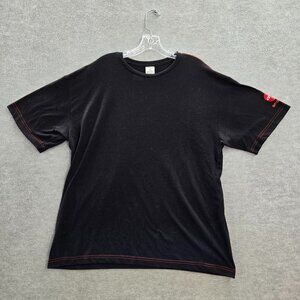 AMC Men Shirt 2XL Black Logo Theatres Movie‎ Graphic Short Sleeve Crew Neck Tee